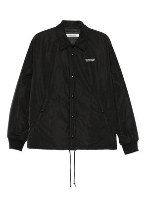 Undercover press-stud fastening jacket - Black