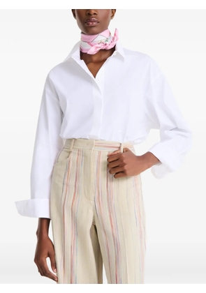 Longchamp Vivement l'Eté silk scarf - Pink