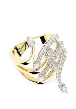 Yeprem 18K yellow gold Strada diamond ring