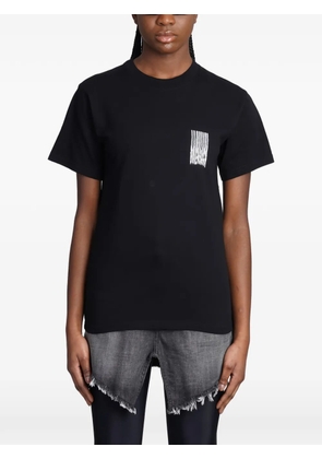 Balenciaga barcode-print T-shirt - Black