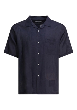 nonnative revere-collar pocket shirt - Blue