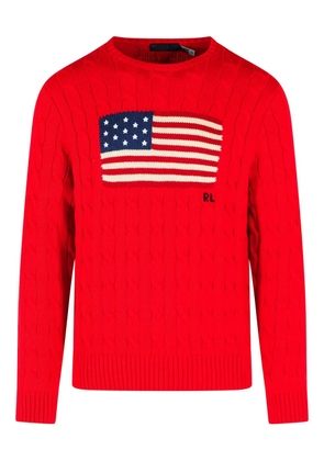 Polo Ralph Lauren braided embroidered sweater