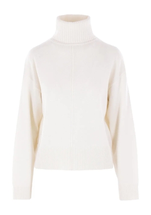 Allude ribbed turtleneck sweater - Neutrals
