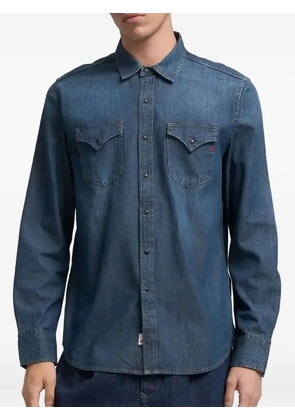 Replay pocket cotton shirt - Blue