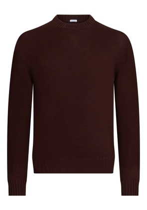Malo crew-neck sweater - Brown