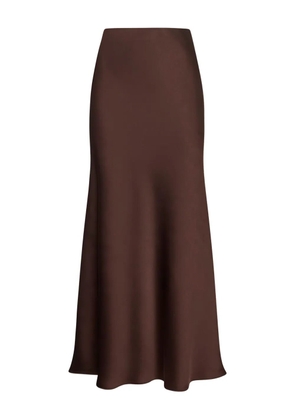 Blanca Vita flared midi skirt - Brown
