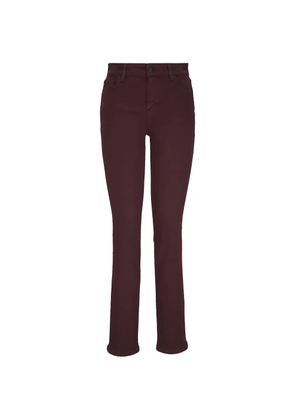 AG Jeans button straight jeans - Brown