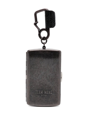 TEAM WANG design logo keyring - Grey