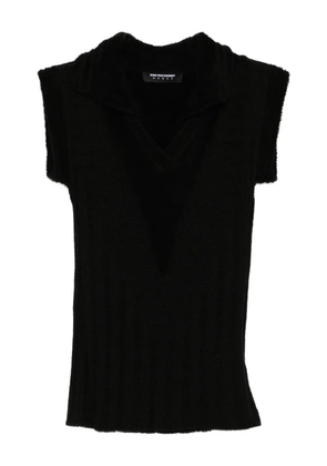 Kiko Kostadinov Quimby polo top - Black