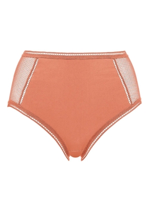 ERES Lotus high-waisted brief - Orange