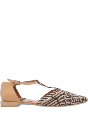 ANGEL ALARCON Amelie ballet flats - Neutrals