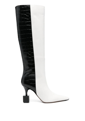 Jacquemus 90mm Les Bottes Bisou boots - White