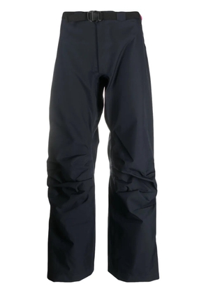 GR10K Titanus Arc belted loose-fit trousers - Blue