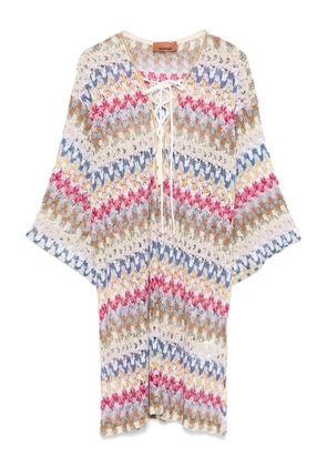 Missoni Zigzag cover-up - White