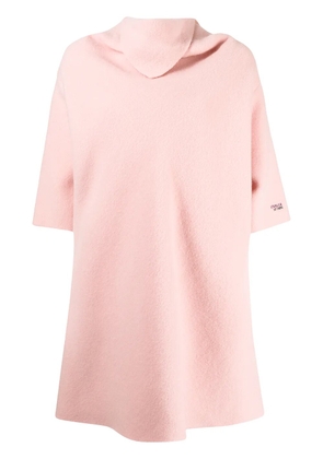 Raf Simons scarf-neck jumper - Pink