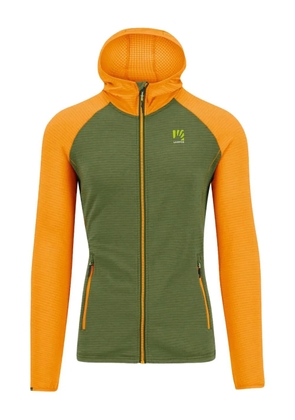 KARPOS hooded waffle-textured jacket - Green