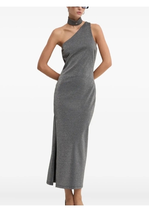 HUGO one-shoulder split dress - Grey