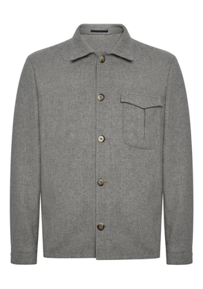 FRANZESE COLLECTION button patch-pocket jacket - Grey