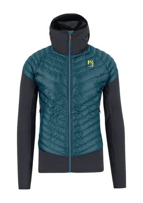 KARPOS Sass De Mura hooded quilted jacket - Blue