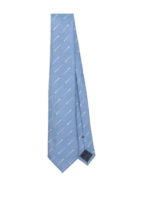 Emporio Armani silk tie - Blue