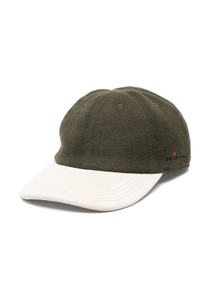 Kiton logo-embroidered cap - Green