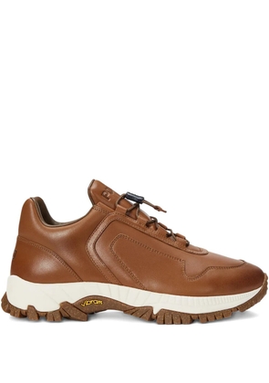 Polo Ralph Lauren leather sneakers - Brown