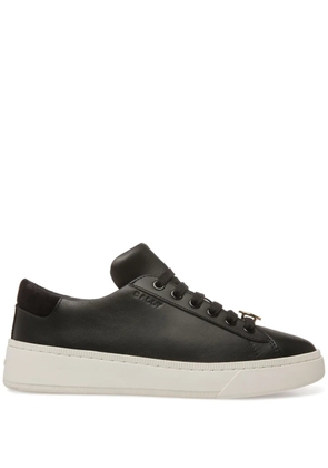Bally lace-up logo-plaque sneakers - Black