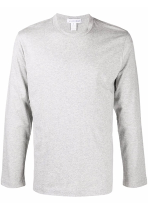 Comme Des Garçons Shirt logo-print long-sleeve T-shirt - Grey