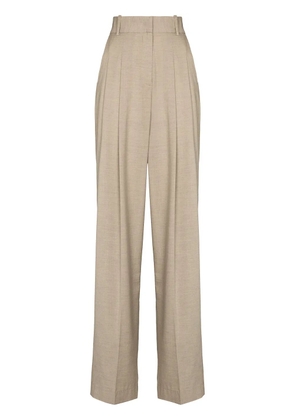 The Frankie Shop Gelso high-rise tailored trousers - Neutrals