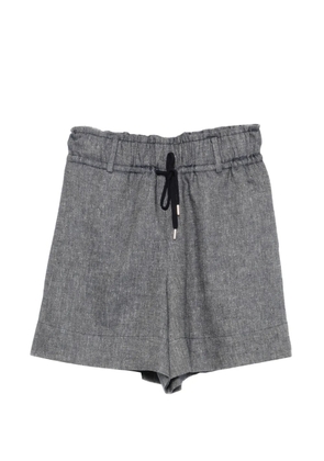 Eleventy drawstring shorts - Blue