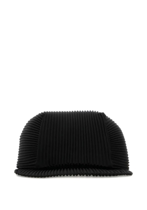 Homme Plissé Issey Miyake plissé baseball cap - Black