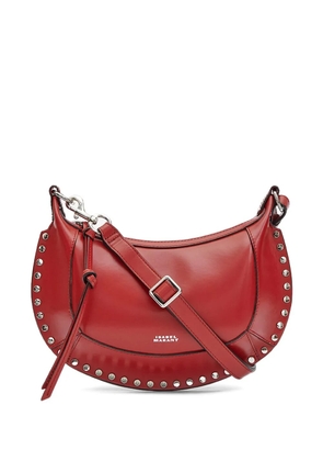 ISABEL MARANT Oskan Moon crescent shoulder bag - Red