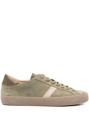 D.A.T.E. Hill Low suede leather sneakers - Green