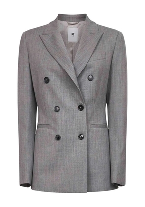 PT Torino double-breasted blazer - Grey