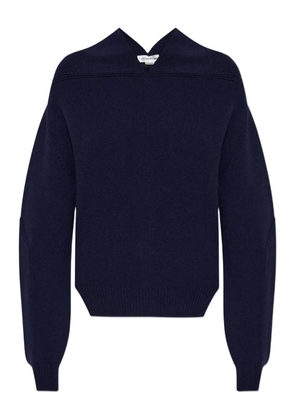 Victoria Beckham cashmere-blend jumper - Blue