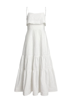 Polo Ralph Lauren ruffled tiered dress - White