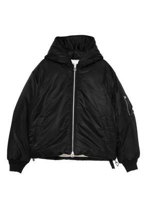 OAMC Peacemaker hooded zip bomber jacket - Black