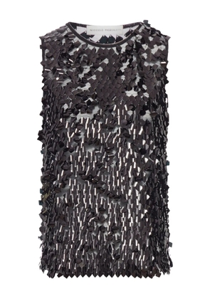 Niccolò Pasqualetti sequined tank top - Black