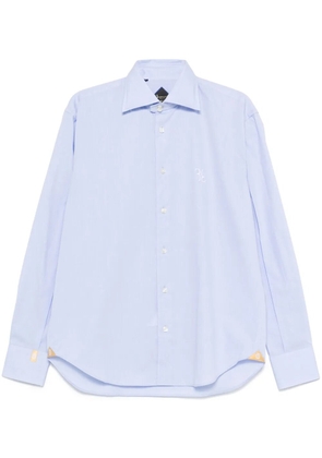 Billionaire logo-embroidered shirt - Blue