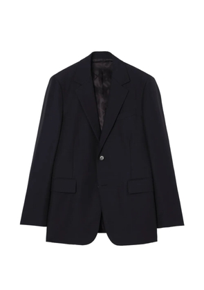 Burberry single-breasted tailored jacket - Blue