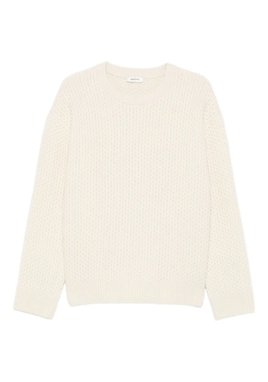 SANDRO knit crew-neck sweater - Neutrals