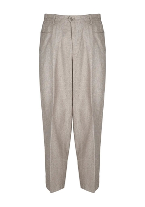Briglia 1949 pleated trousers - Neutrals