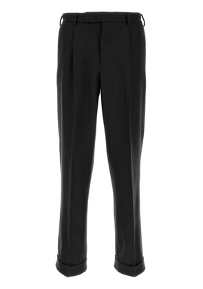 PT Torino pleat-detail trousers - Black