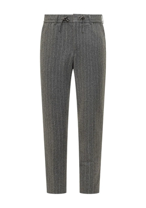 BOSS pinstripe trousers - Grey