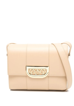 DESTREE Simone leather cross body bag - Neutrals