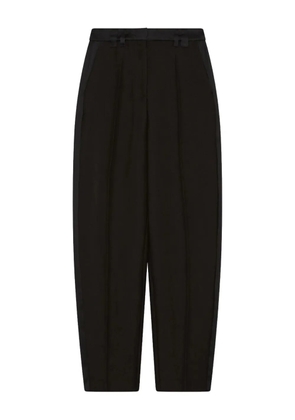 Marella x Stella Maxwell Smoking barrel-leg trousers - Black