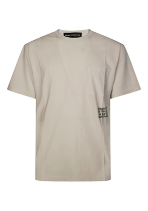 Department 5 pocket logo t-shirt - Grey
