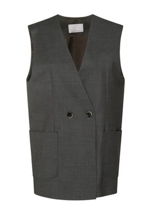 Nine In The Morning double-breasted waistcoat - Black