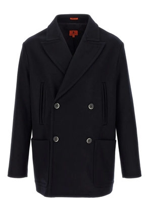 Barena double-breasted peak-lapel coat - Blue