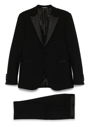 Emporio Armani single-breasted suit - Black